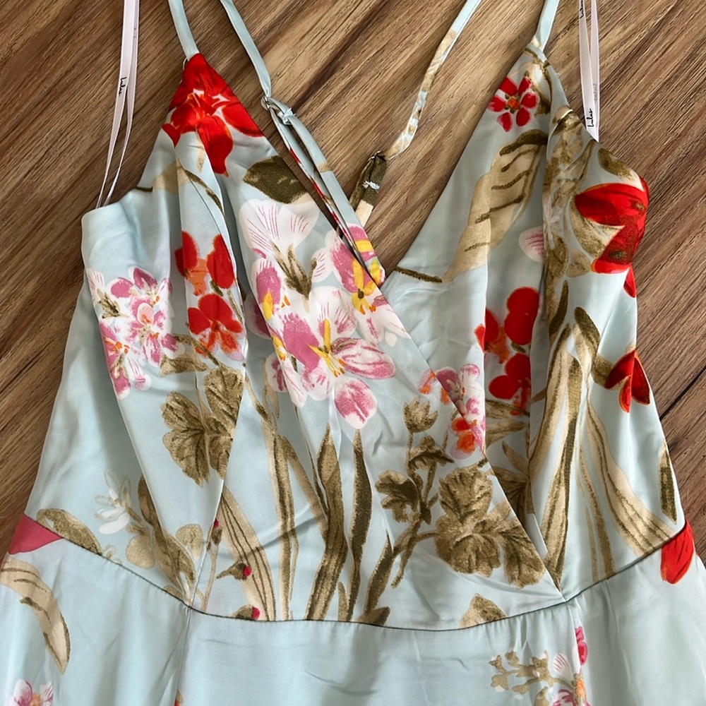 Lulu's Multicolor Floral Maxi Dress